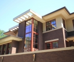 Driveway side view