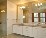 Interior view of the Master Bathroom
