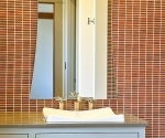 Bathroom vanity detail