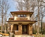 Front view of the home
