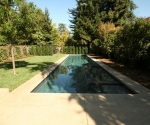 new rear yard pool and patio