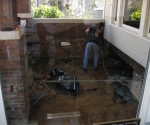 Renovation of the existing front porch