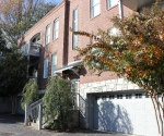 View of the building front